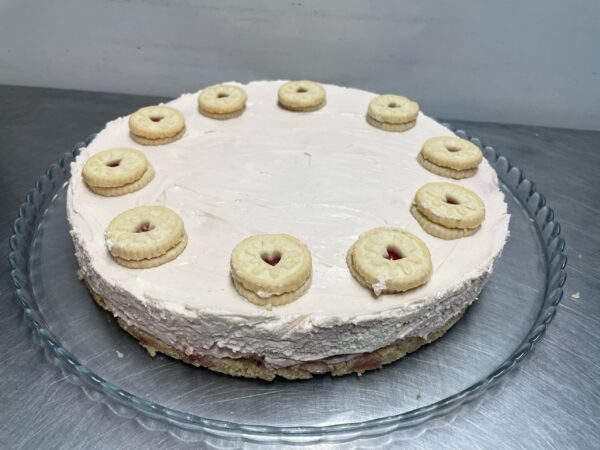 Jammie Dodger Cheesecake